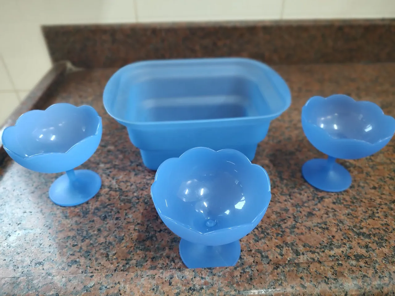 Conjunto para sobremesa/sorvete