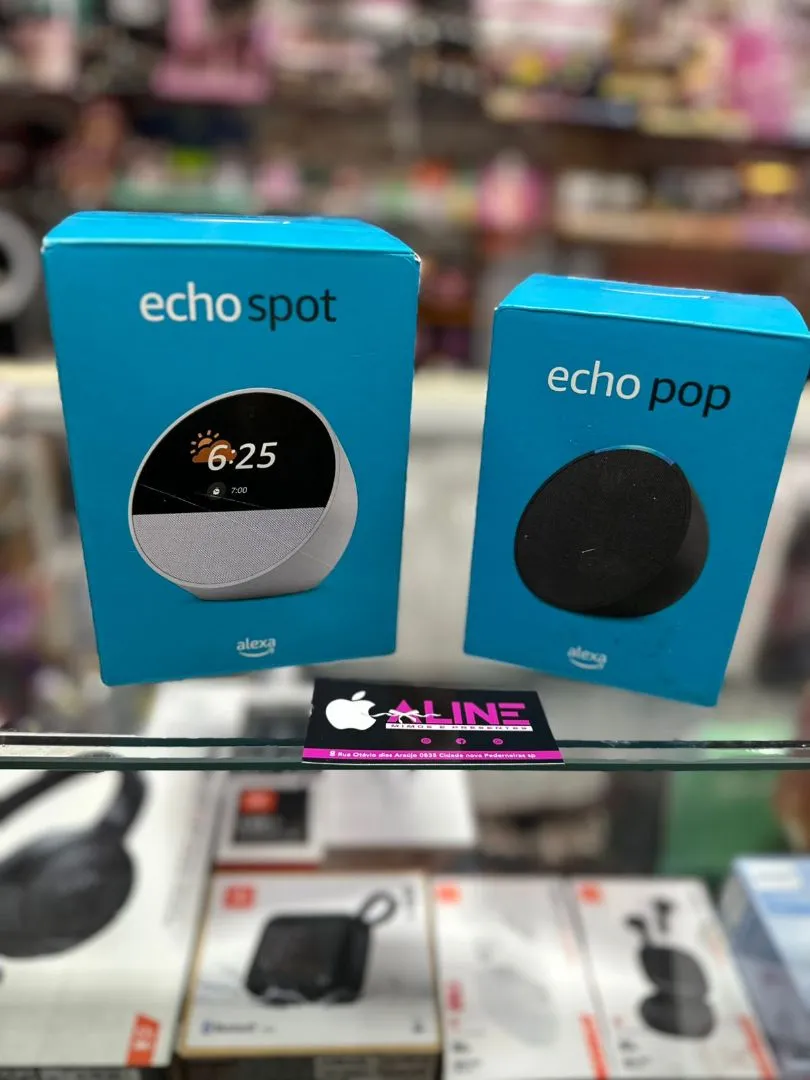 ALEXA ECHO SPOT BRANCO