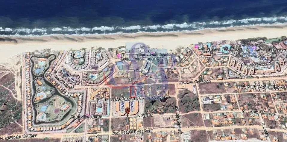 Amplo terreno próximo à praia em Porto das Dunas!