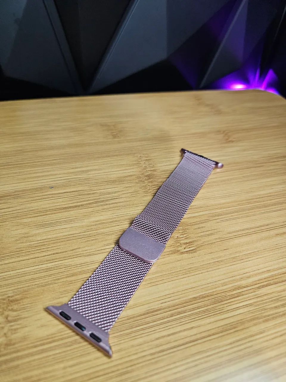 Pulseira Milanese rosê gold para Apple Watch ou similares - Foto 5