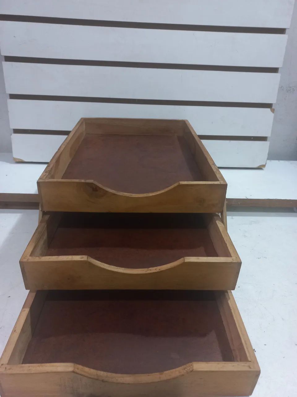 Caixa de correspondencia madeira 