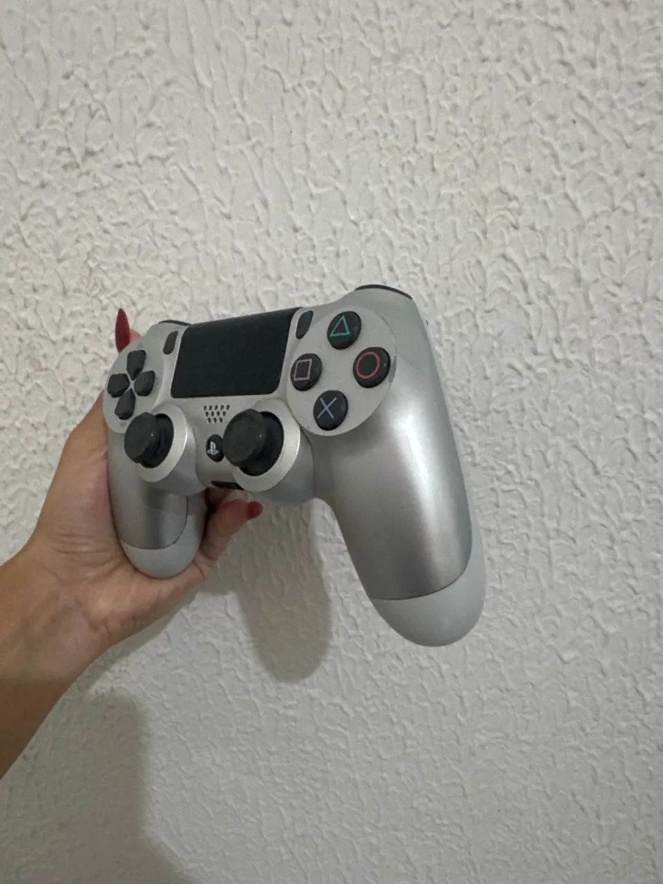 Controle DualShock 4 Playstation 4 - Prata - Foto 2
