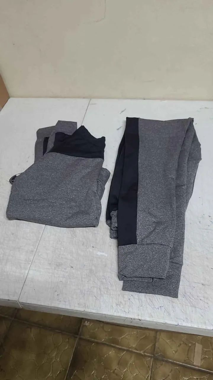 Moletom Feminino Felpado - Conforto e Estilo em Cinza ou Preto (P/M) - Foto 4
