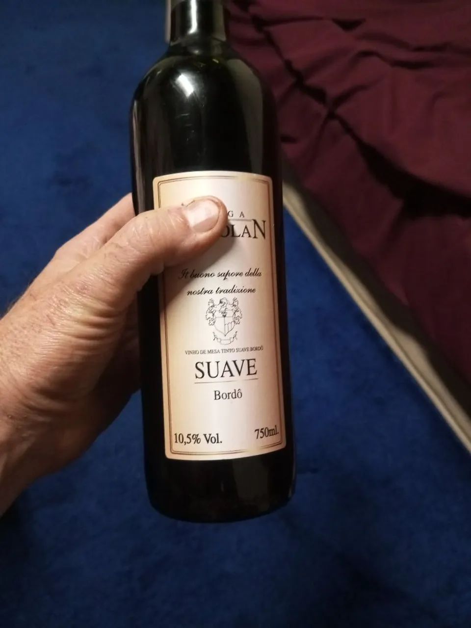 Vinho colonial puro 