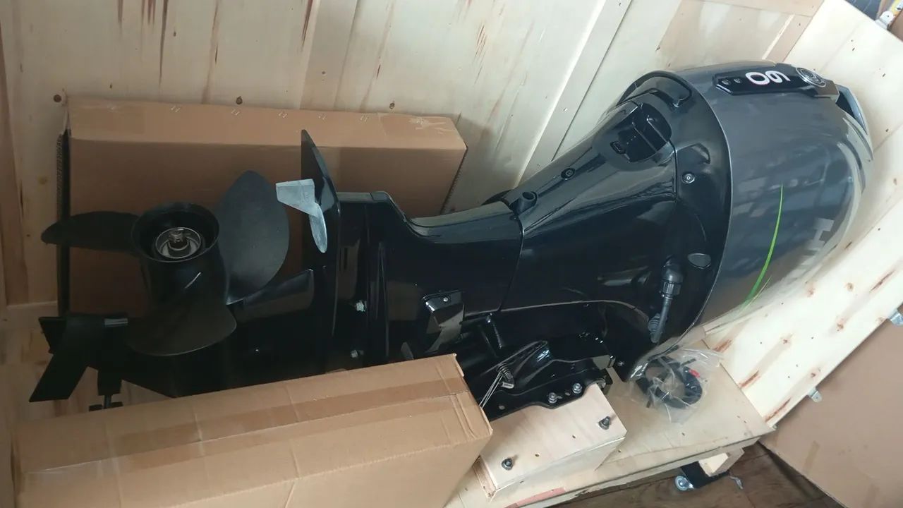 Motores de popa 60HP e 115HP, ambos 4T e  completos - aceitamos qq cartão - pronta entrega - Foto 3