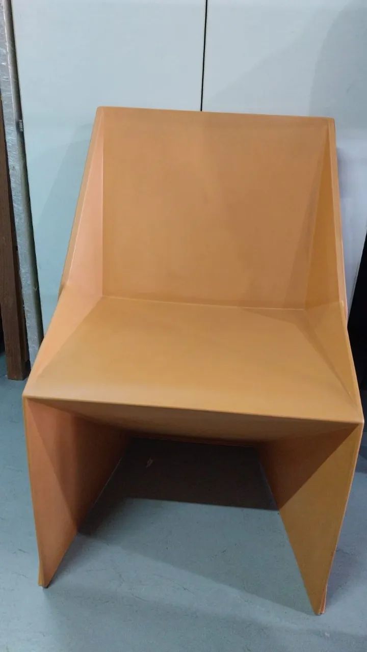 Cadeira Origami - Laranja - Foto 5