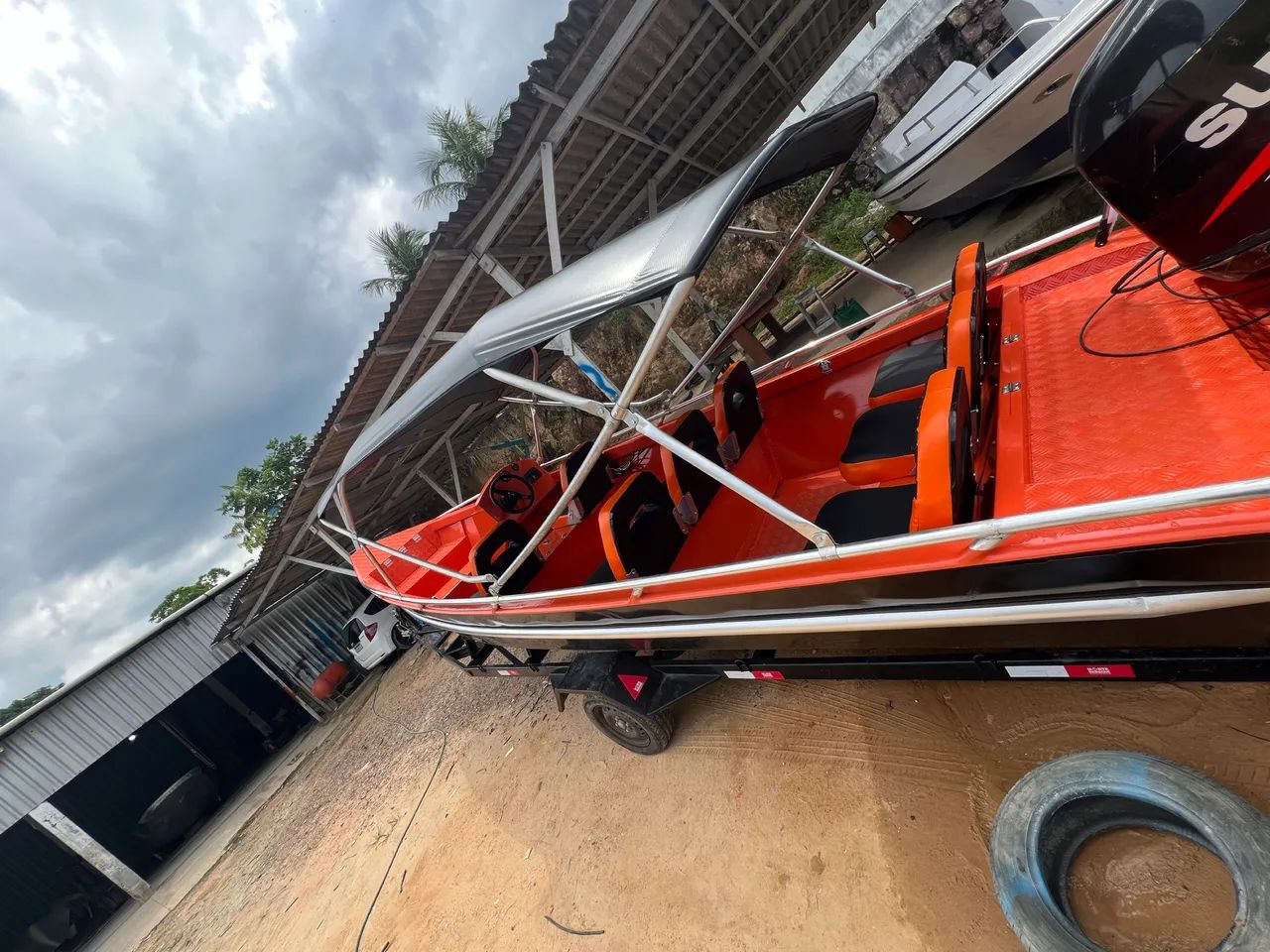 Motor de popa 150hp 4 tempo ano 2014  - Foto 3