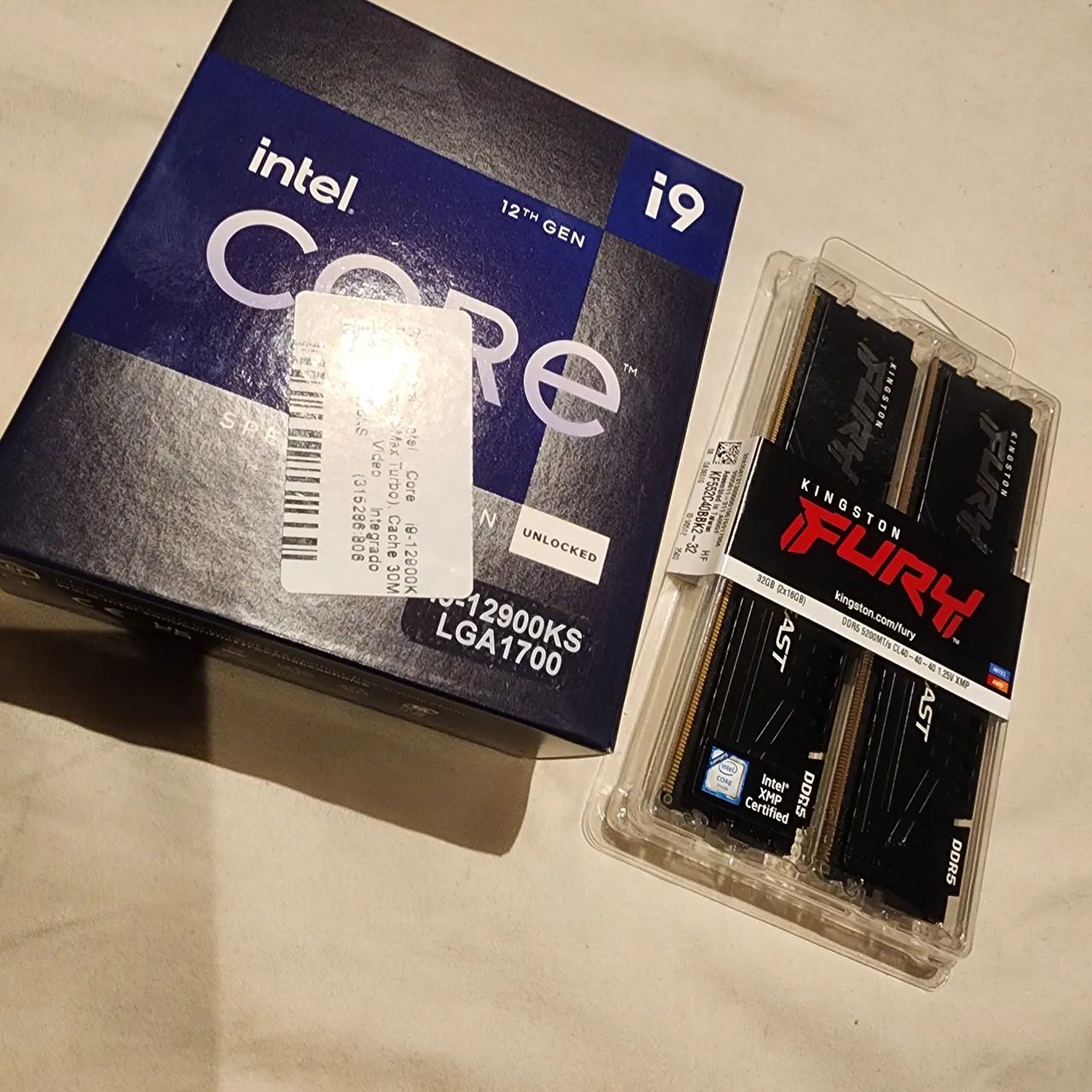 Kii Intel Core i9 12900K Placa Mãe Gigabyte 32GB DDR5 Water Cooler + Nvme Brinde! NF - Foto 3