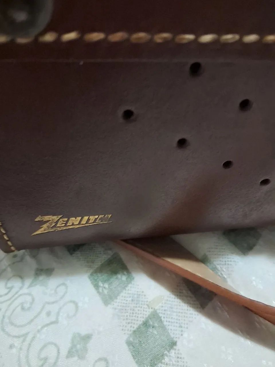 Rádio Zenith antigo com Case Original - Foto 3