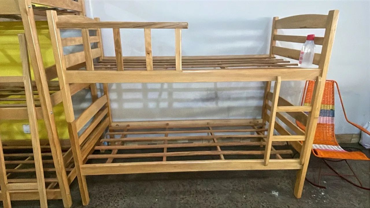 Beliche de Madeira solteiro  - Foto 2