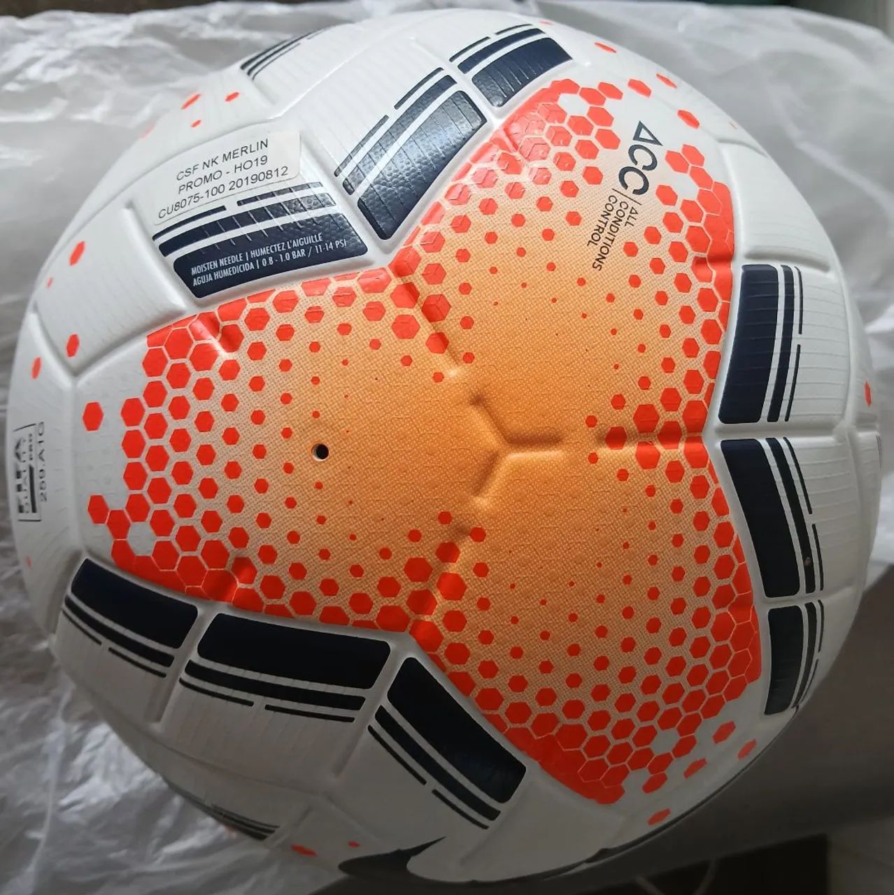 Copa América Bola Laranja Da Nike Bola De Futebol Nike Merlin
