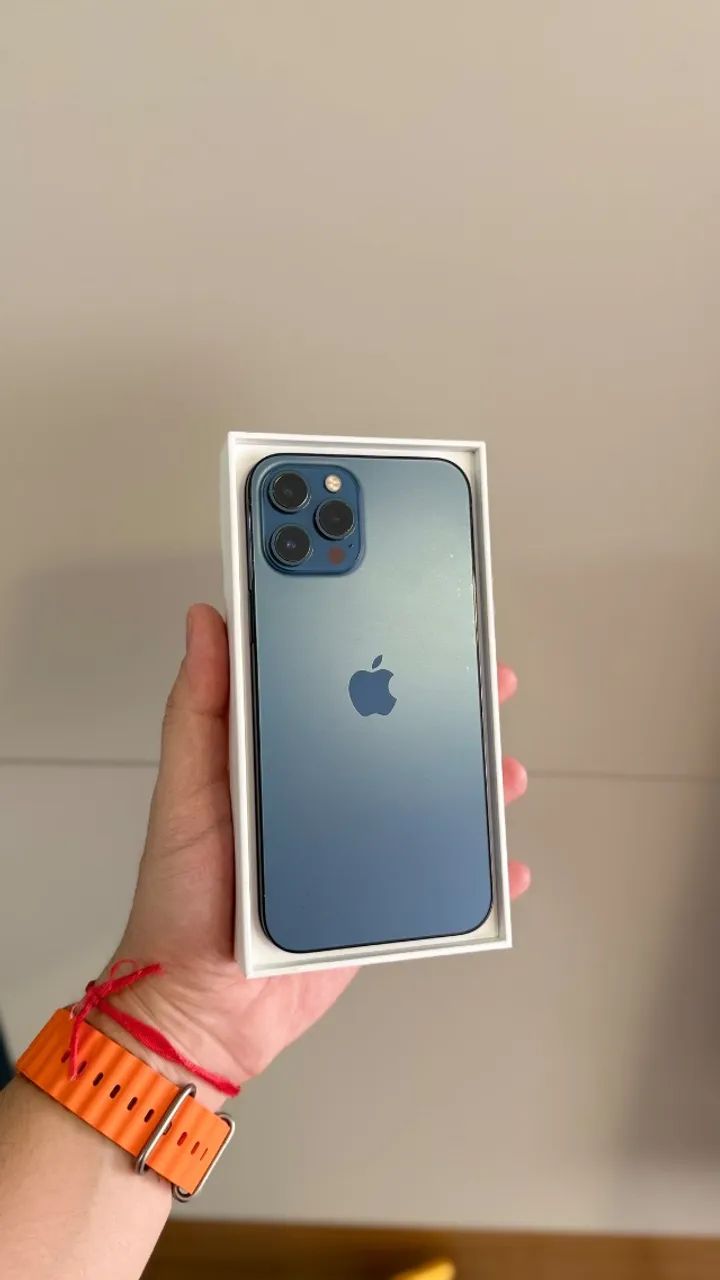 【美品】Apple iPhone 12 Pro (Pacific Blue) IPhone 12 Pro, 256GB - Pacific Blue - Eletrosam | A qualquer hora