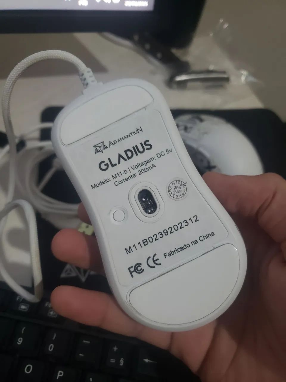 Mouse Gamer Gladius M11B - Foto 3