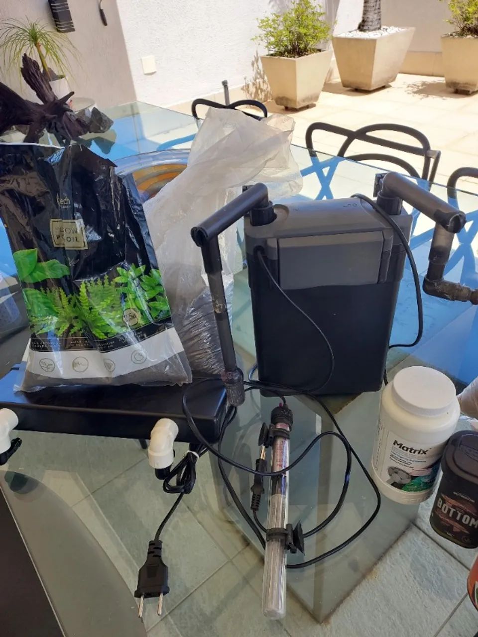 Aquário 96 litros e acessórios - Foto 4