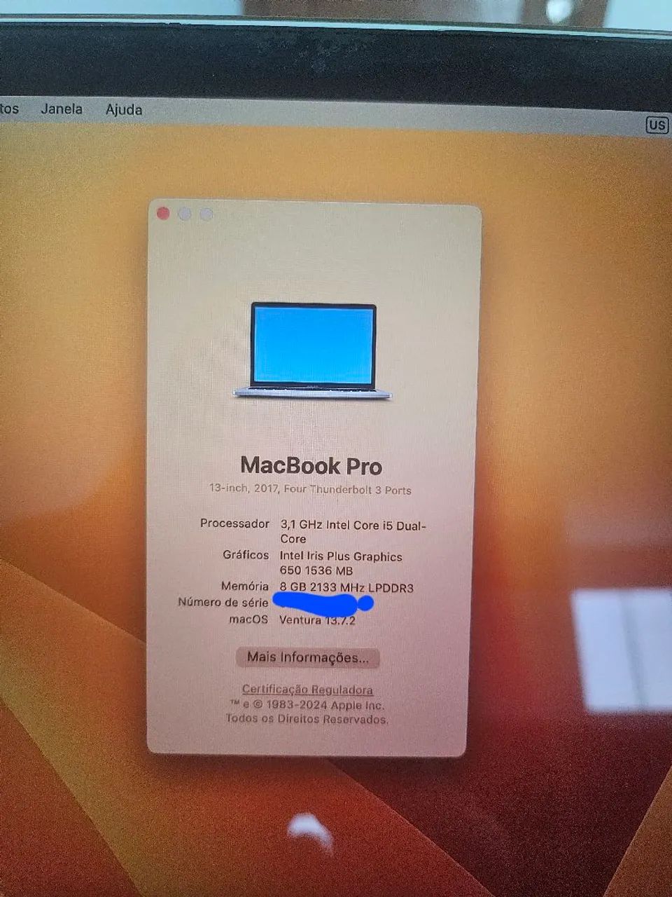 MacBook Pro 2017 - TouchBar - I5 8gb - Foto 3