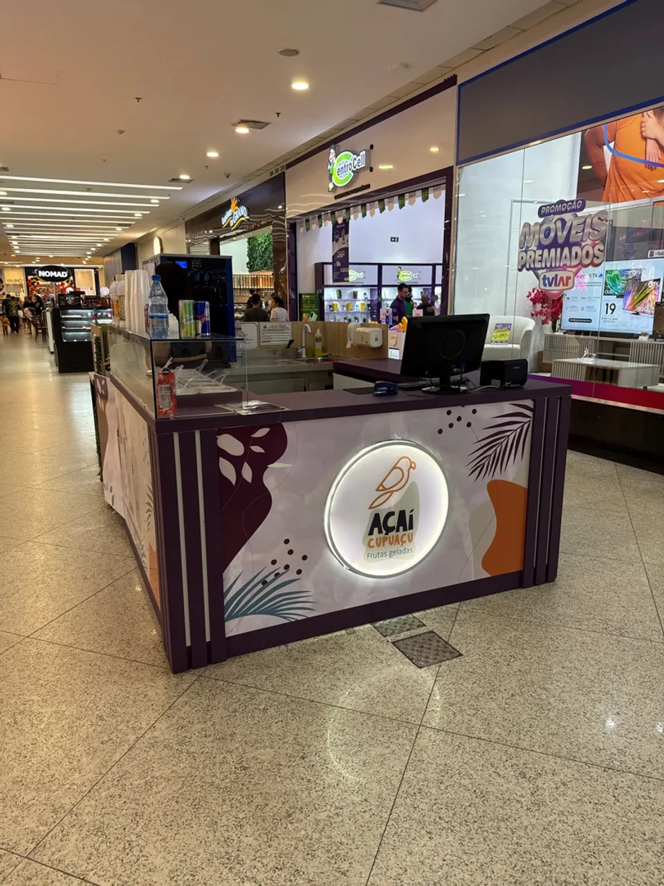 Quiosque de açaí