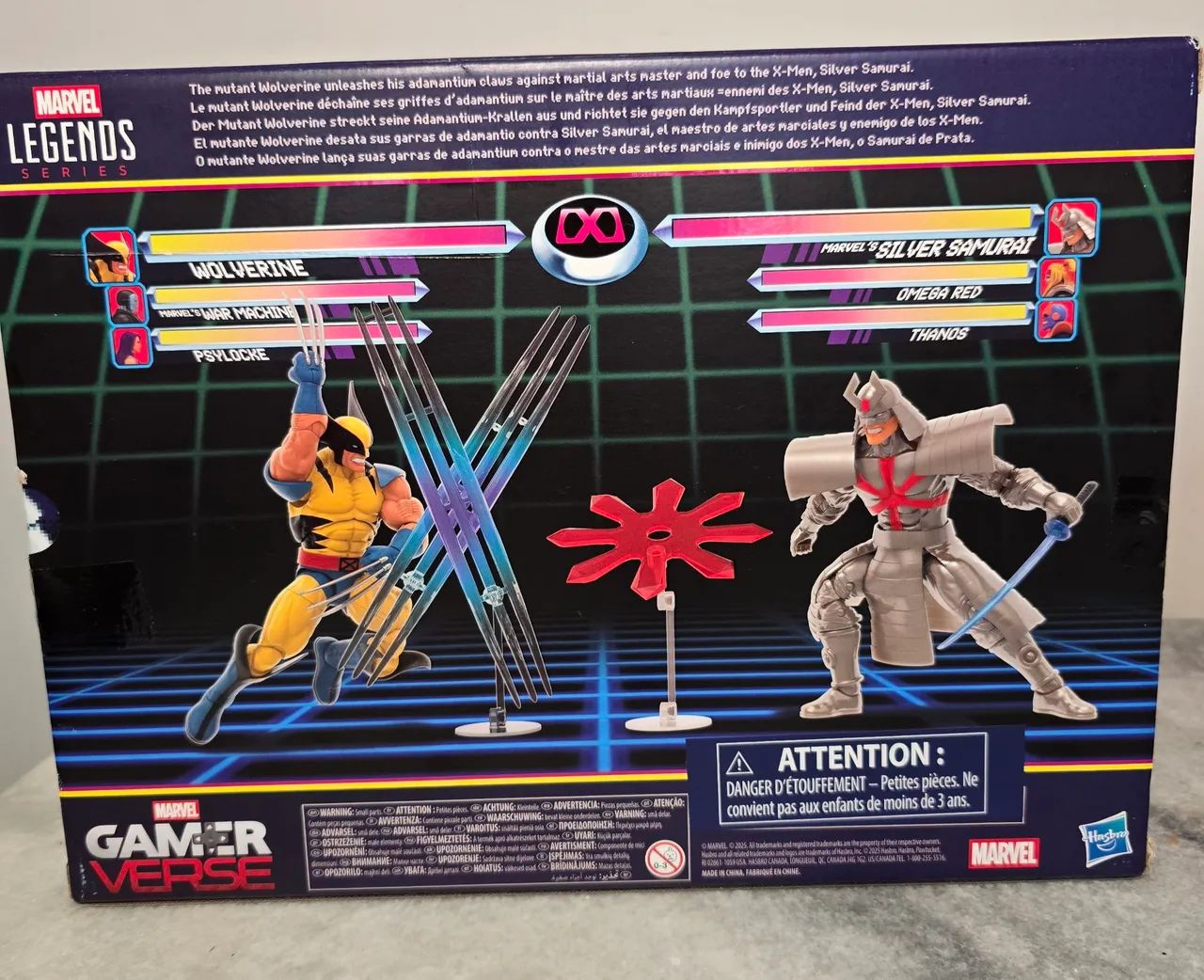 Marvel Legends Gameverse Wolverine vs Silver Samurai lacrado - Foto 2