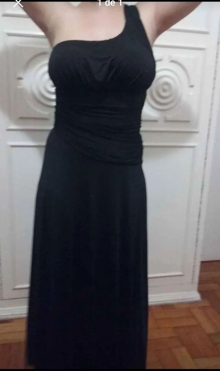 Vestido longo de festa