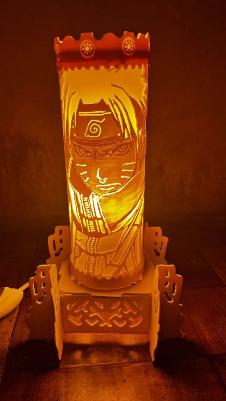 Luminária de Mesa Naruto - Decoração Criativa - Foto 4