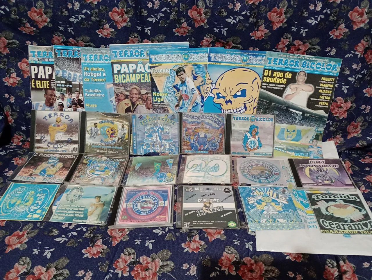 Coleção de CDs e Revistas da Terror bicolor  - Foto 2