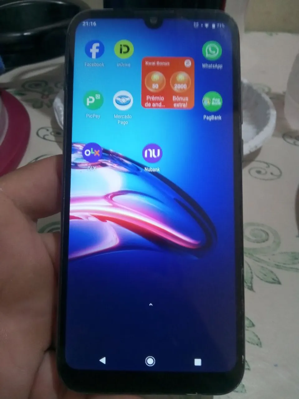 Moto E6S sem trincos