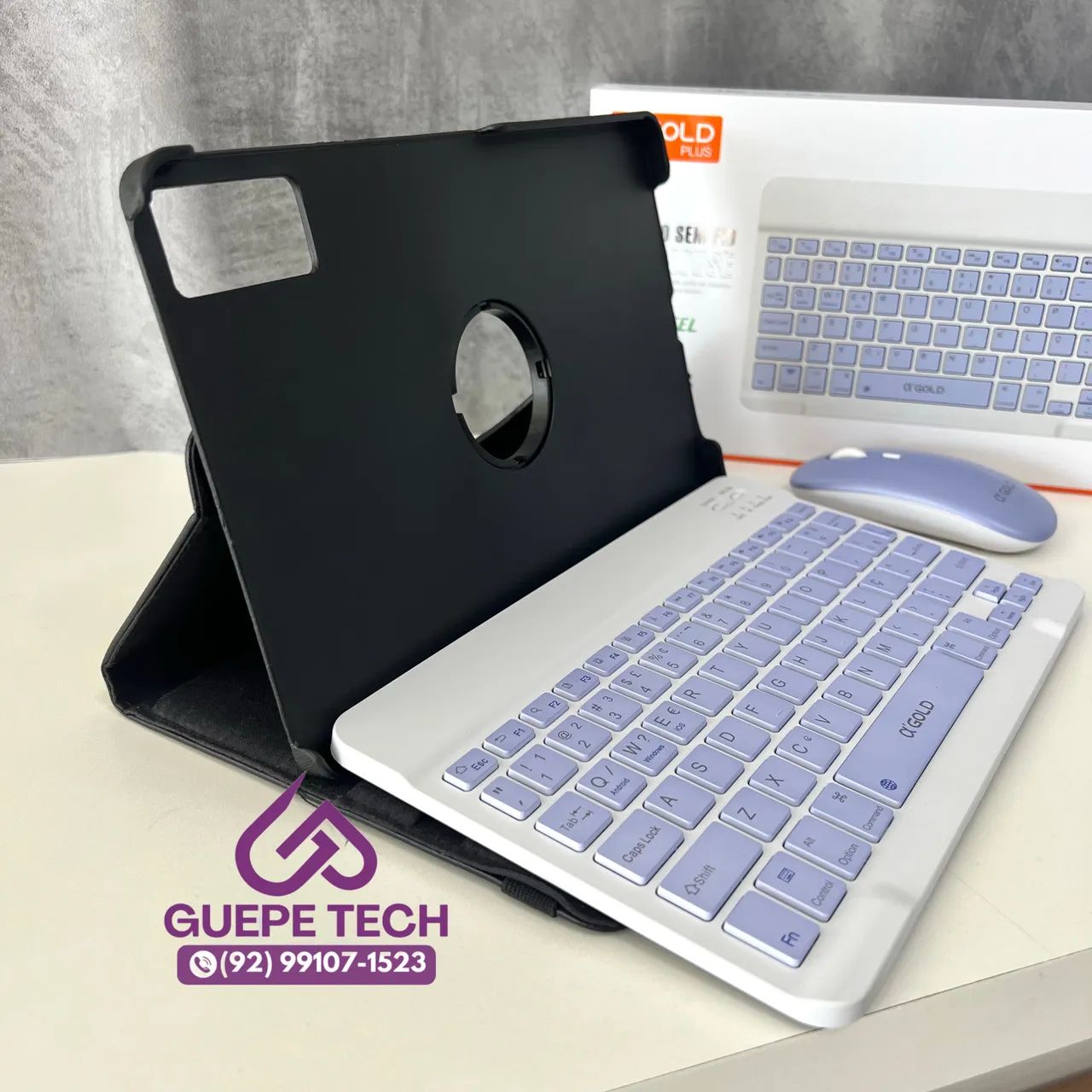 Capa Com Teclado -  Tablet Redmi 10.6 - Foto 3