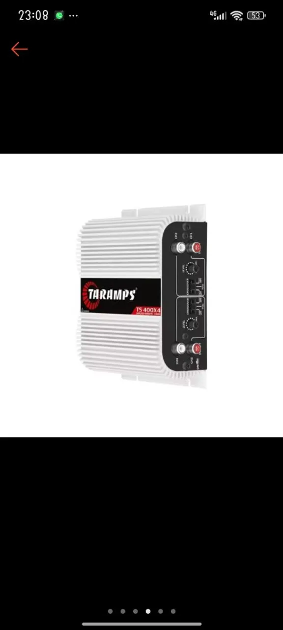 Amplificador Taramps TS 400x4