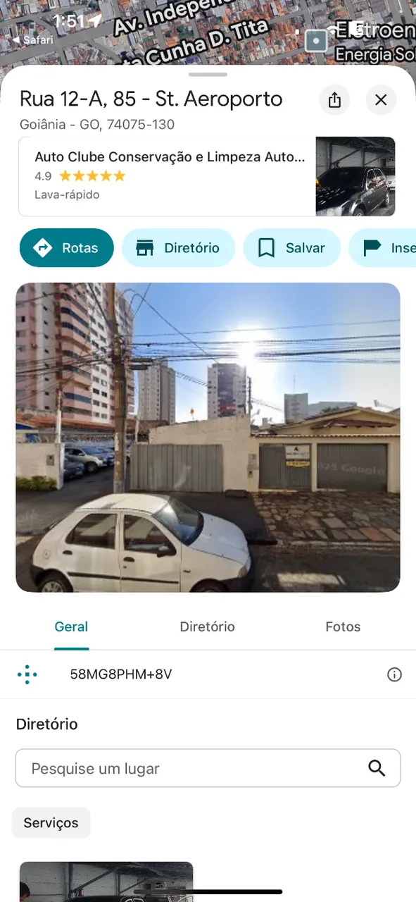 Lote com garagem