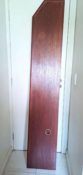 02 Prateleiras Bancada de Madeira Freijó compensado  <br> - Foto 2