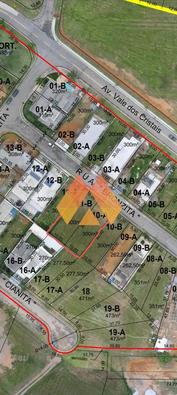 Vale dos Cristais - Terreno com 300m², Localizado no Vale 01!!!