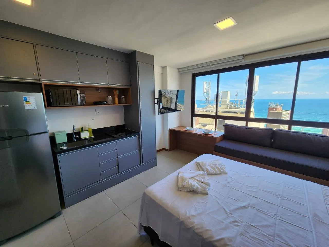 Studio para Venda em Salvador, Barra, 1 dormitório, 1 banheiro, 1 vaga