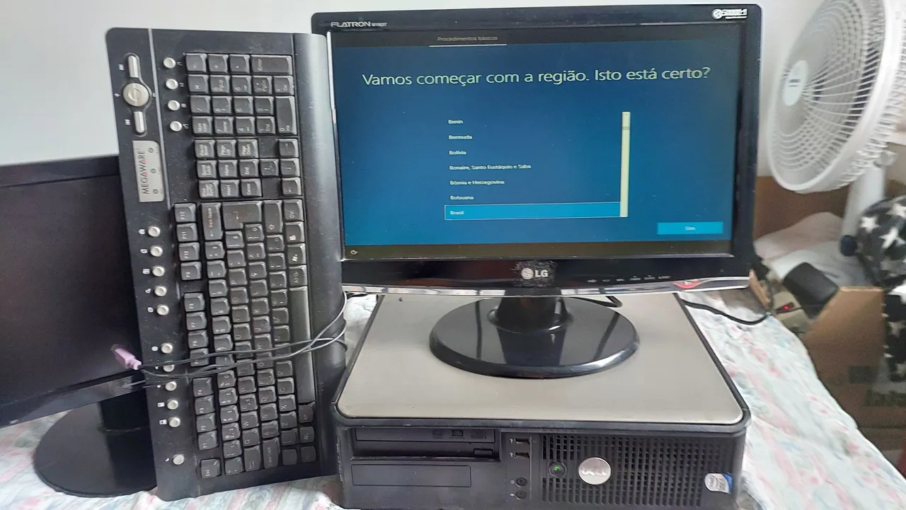 PC Completo Dell OptiPlex 755 + Monitor LG + Teclado <br>