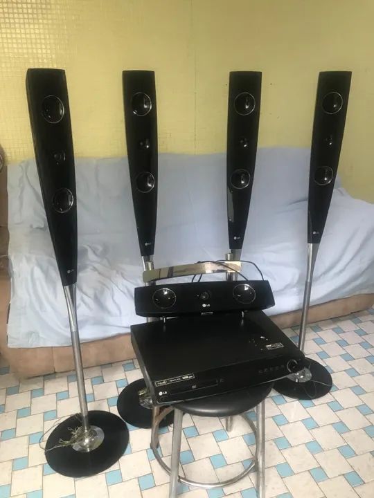 Home Theater LG com 5.1 Canais