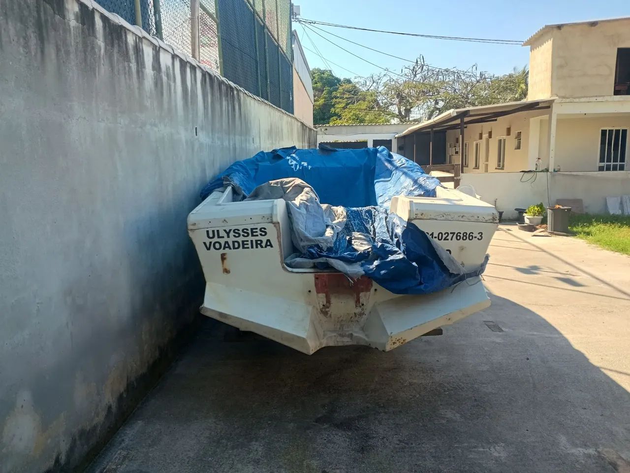 Vendo casco de lancha cobra 18 pés  - Foto 4