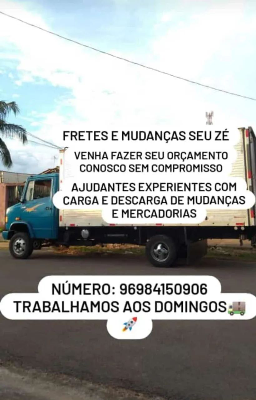 Frete e mudança seu Zé