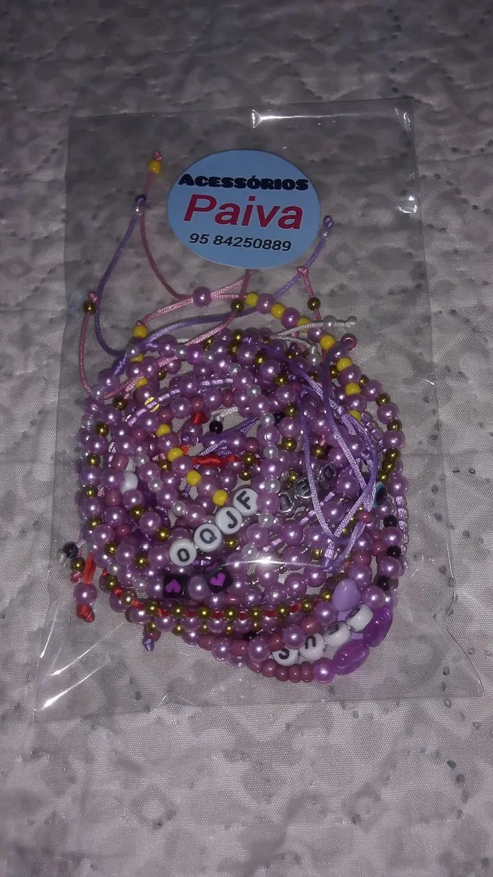 Pulseiras por encomenda 
