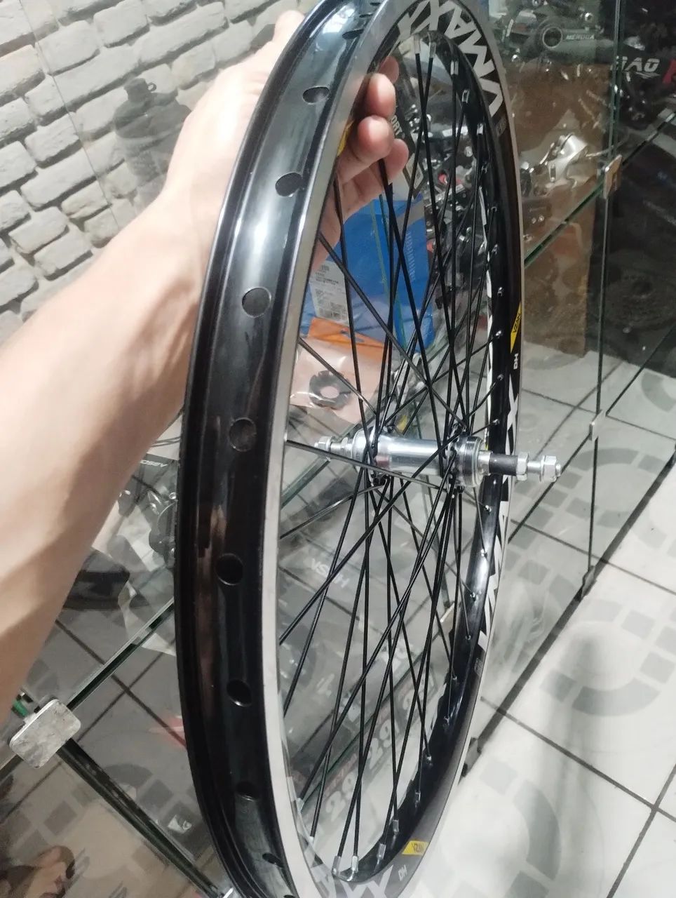 Roda traseira Vmaxx com raio grosso - Foto 4