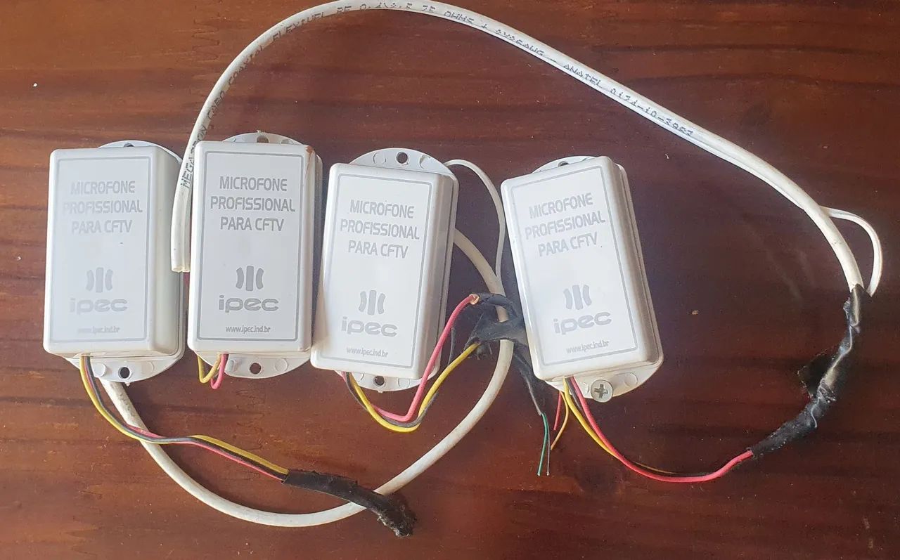 Microfone para câmera de vigilância automação  - Foto 2