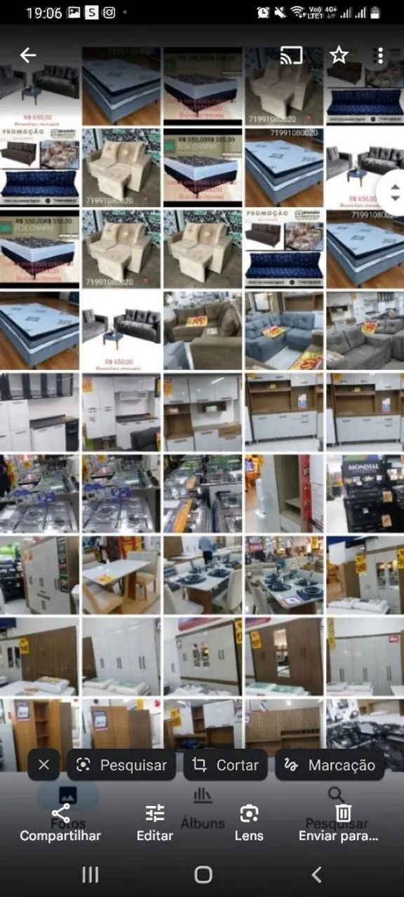 Cama Box Casal - R$ 380,00 fotos ilustrativas  - Foto 6