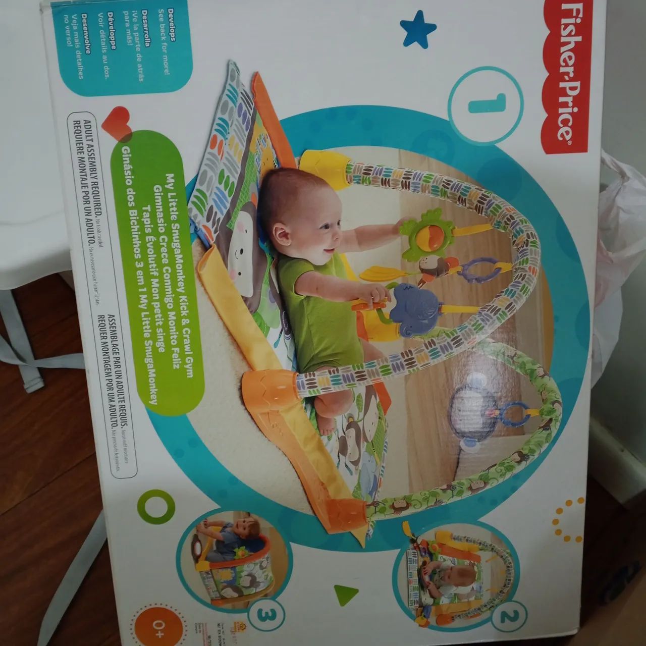 Gimnasio infantil Fisher-Price My Little SnugaMonkey