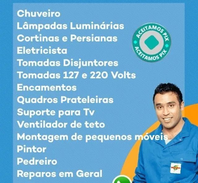 Marido de Aluguel Profissional Reparos 