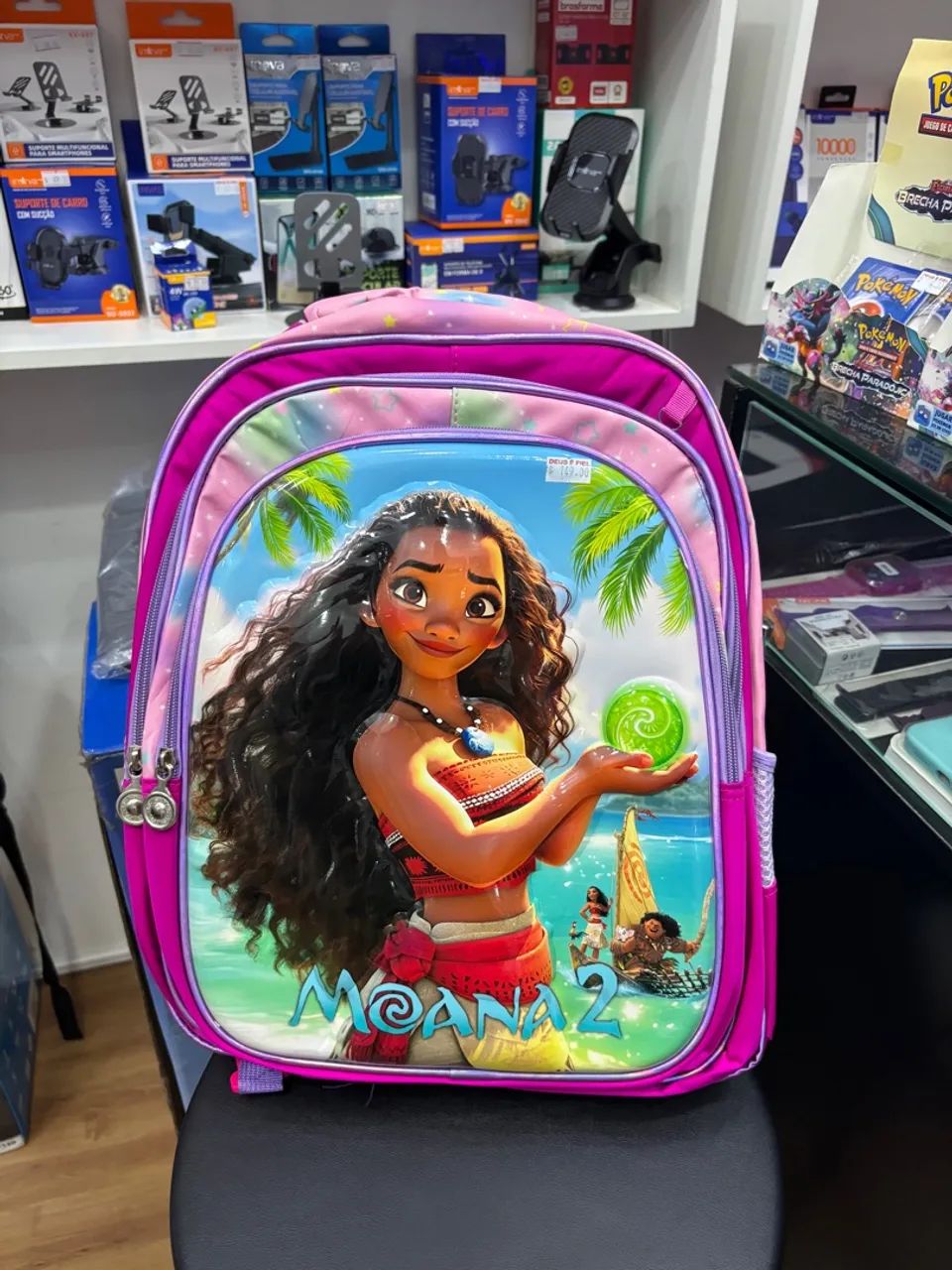Mochila Infantil Moana 2 - Nova!