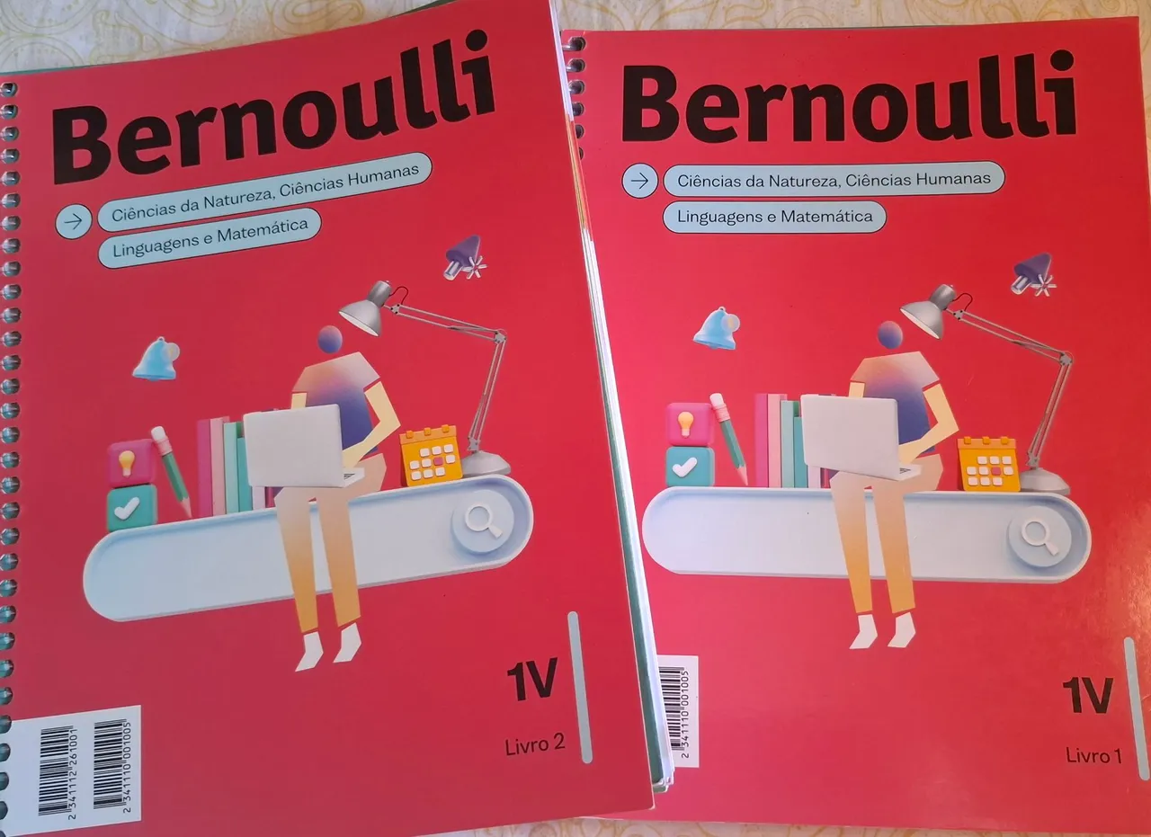 Livros Bernoulli volumes 1 e 2