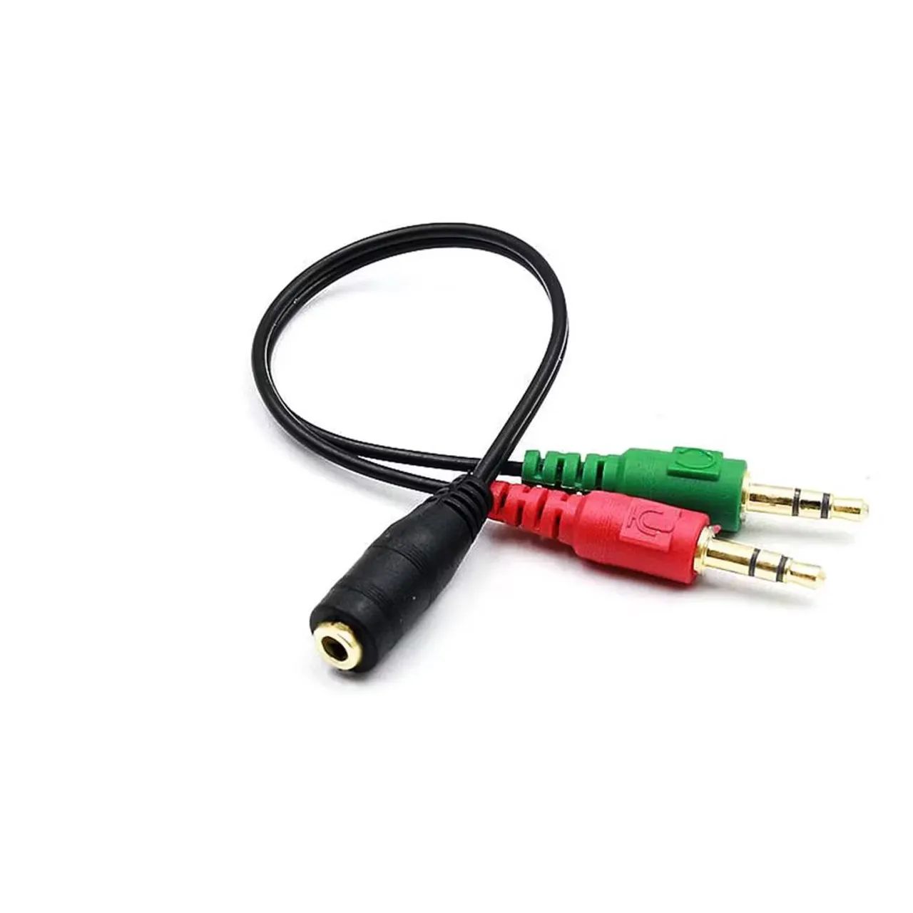 Cabo P2 para 2 P2 - Extensor de Áudio - Foto 2