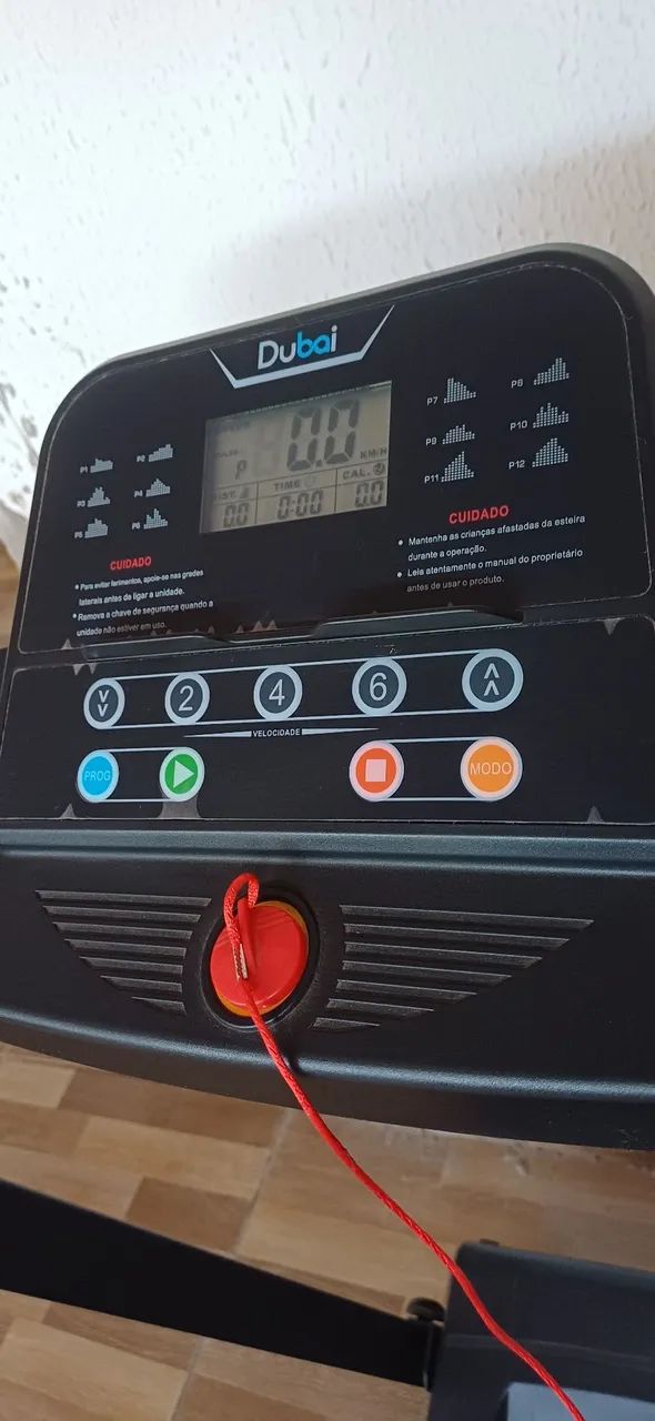 Esteira Elétrica Ergométrica Dobrável  - Foto 2