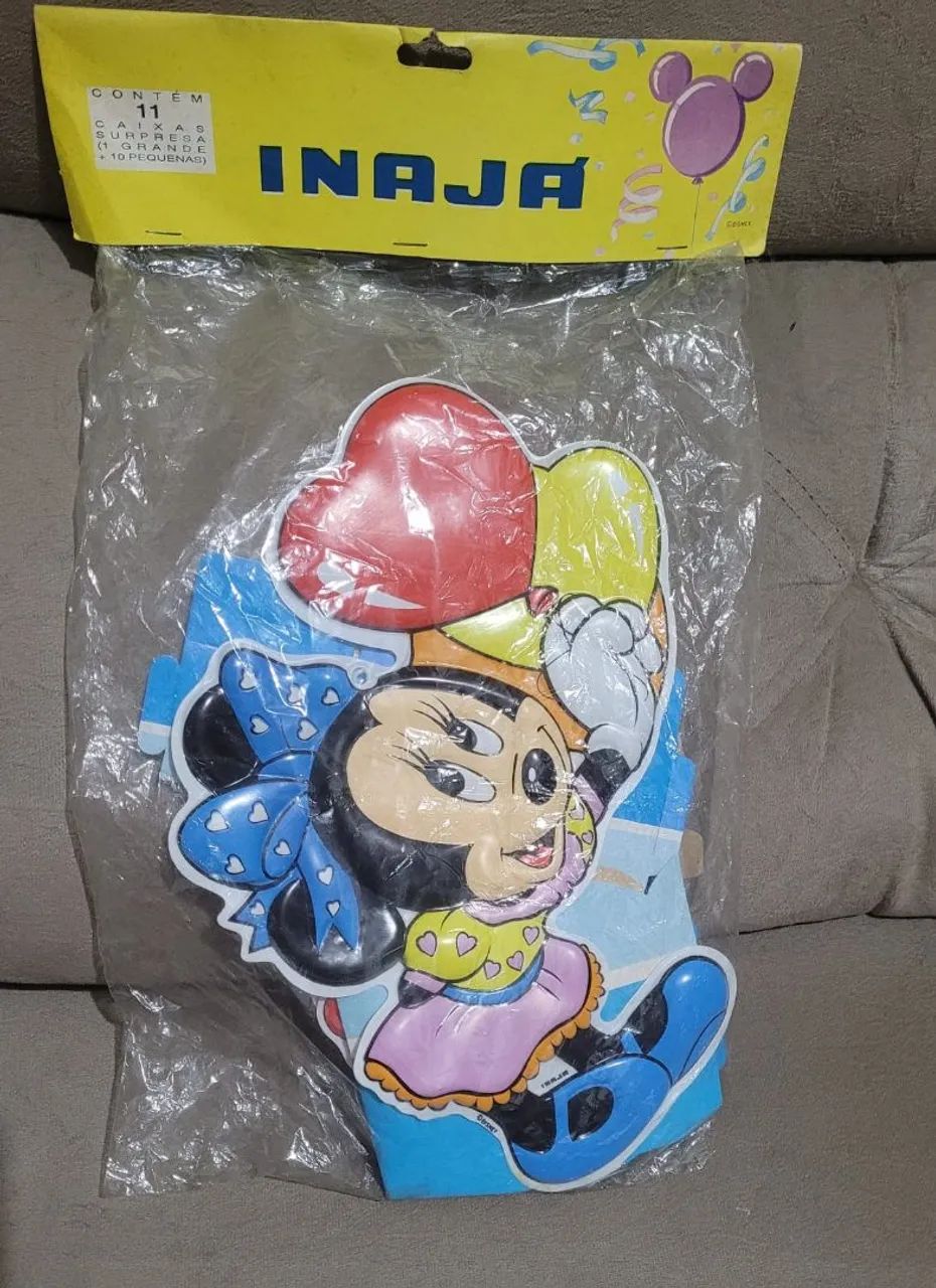 Enfeite  Minnie Mouse Disney anos.80  - Foto 4
