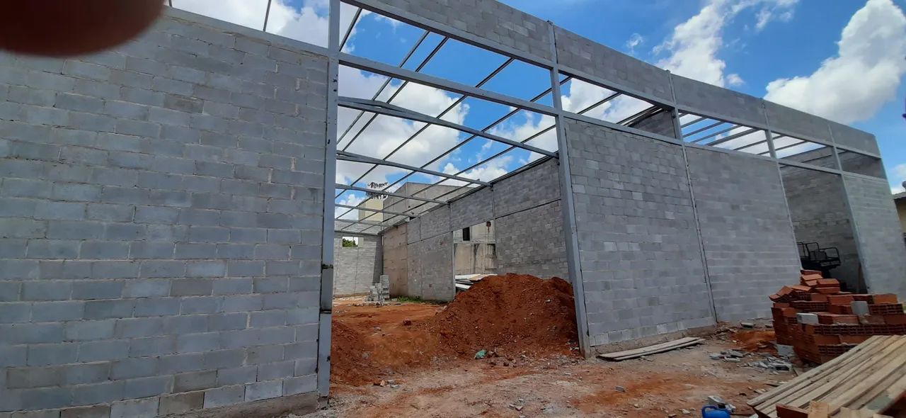 Construimos galpão estrutural 