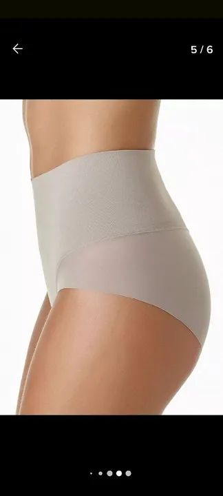Calcinha de renda bege - Foto 2