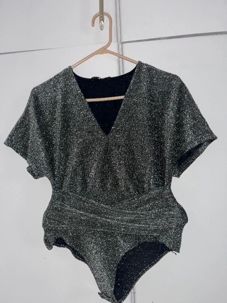 Body brilhante dourado - Foto 2