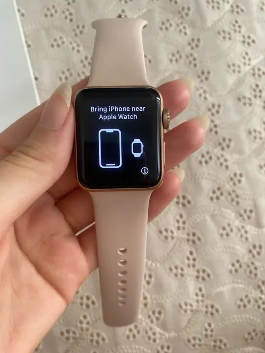 Apple Watch Series 3 - 38mm - Rosa Dourado - Foto 6